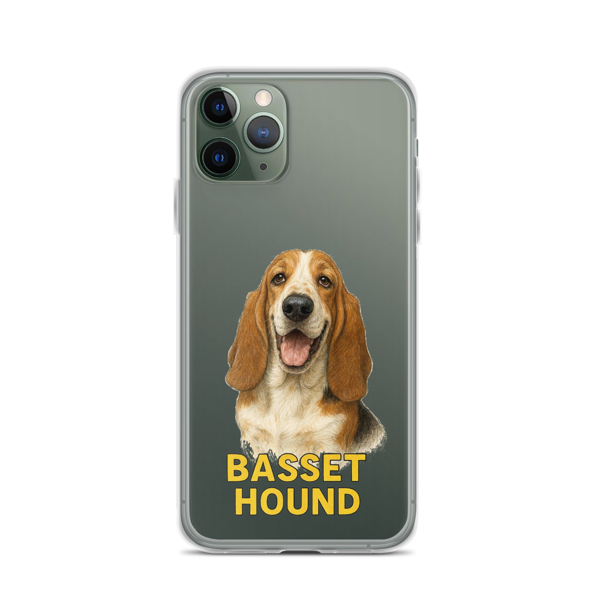 Basset Hound Clear Case for iPhone
