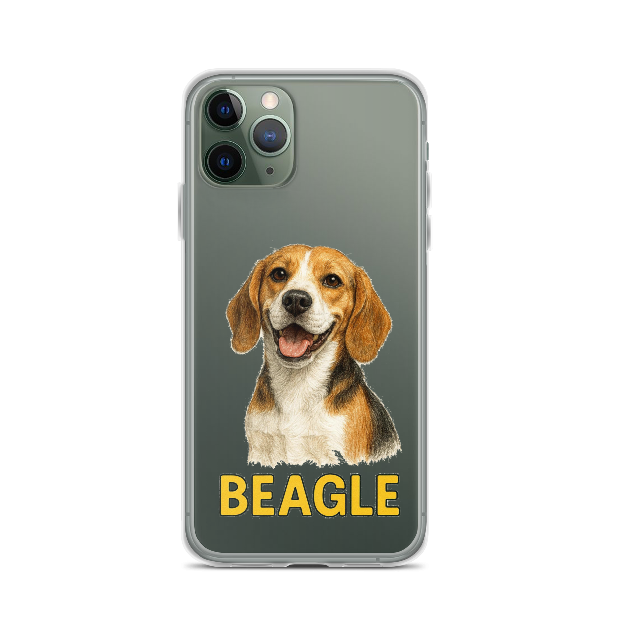 Beagle Clear Case for iPhone