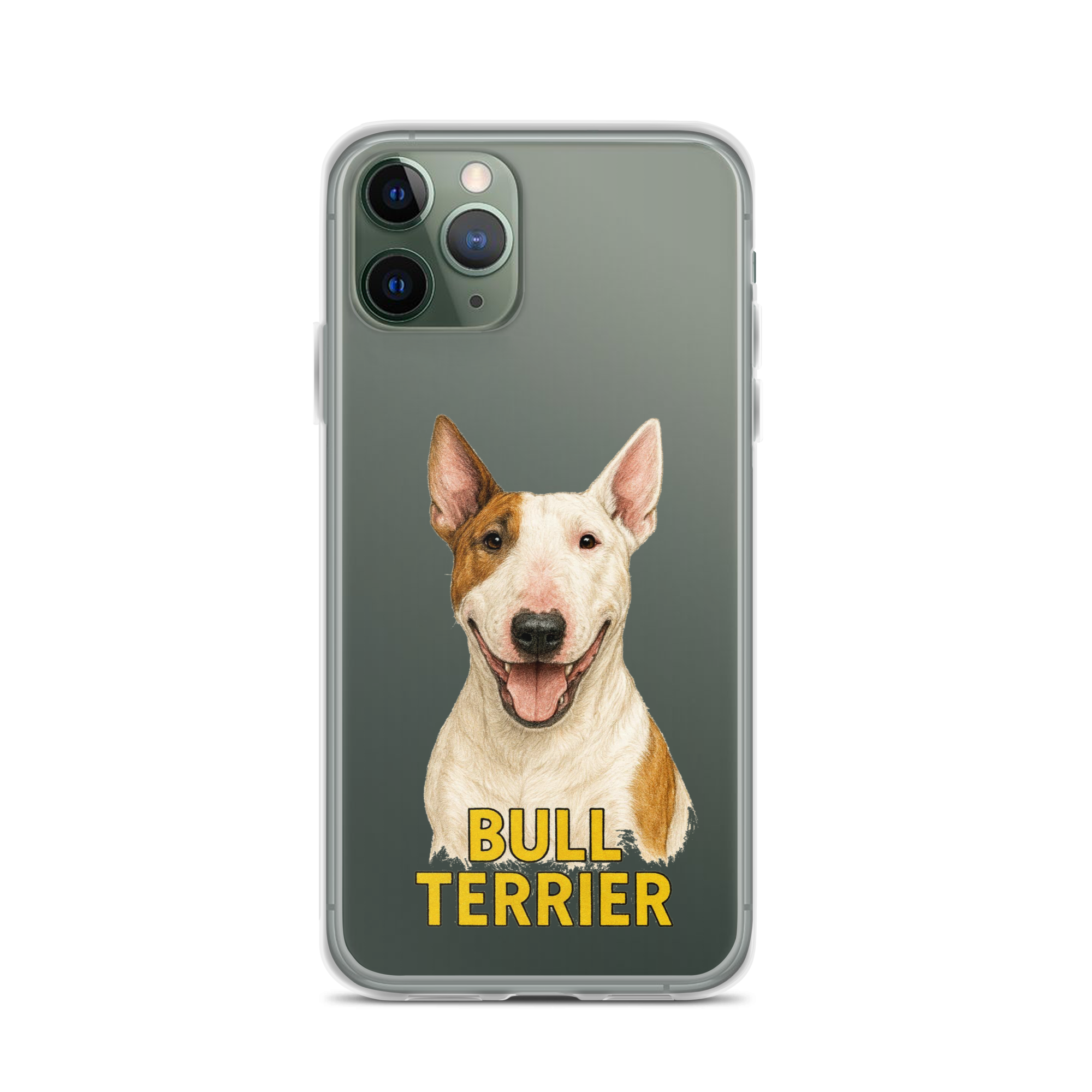 Bull Terrier Clear Case for iPhone
