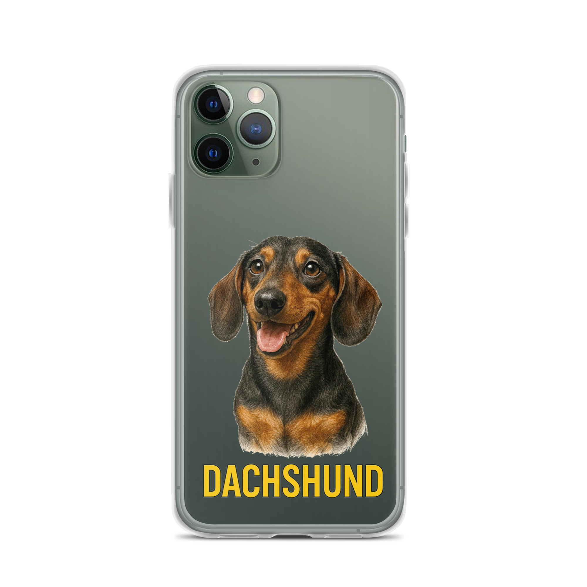 Dachshund Clear Case for iPhone
