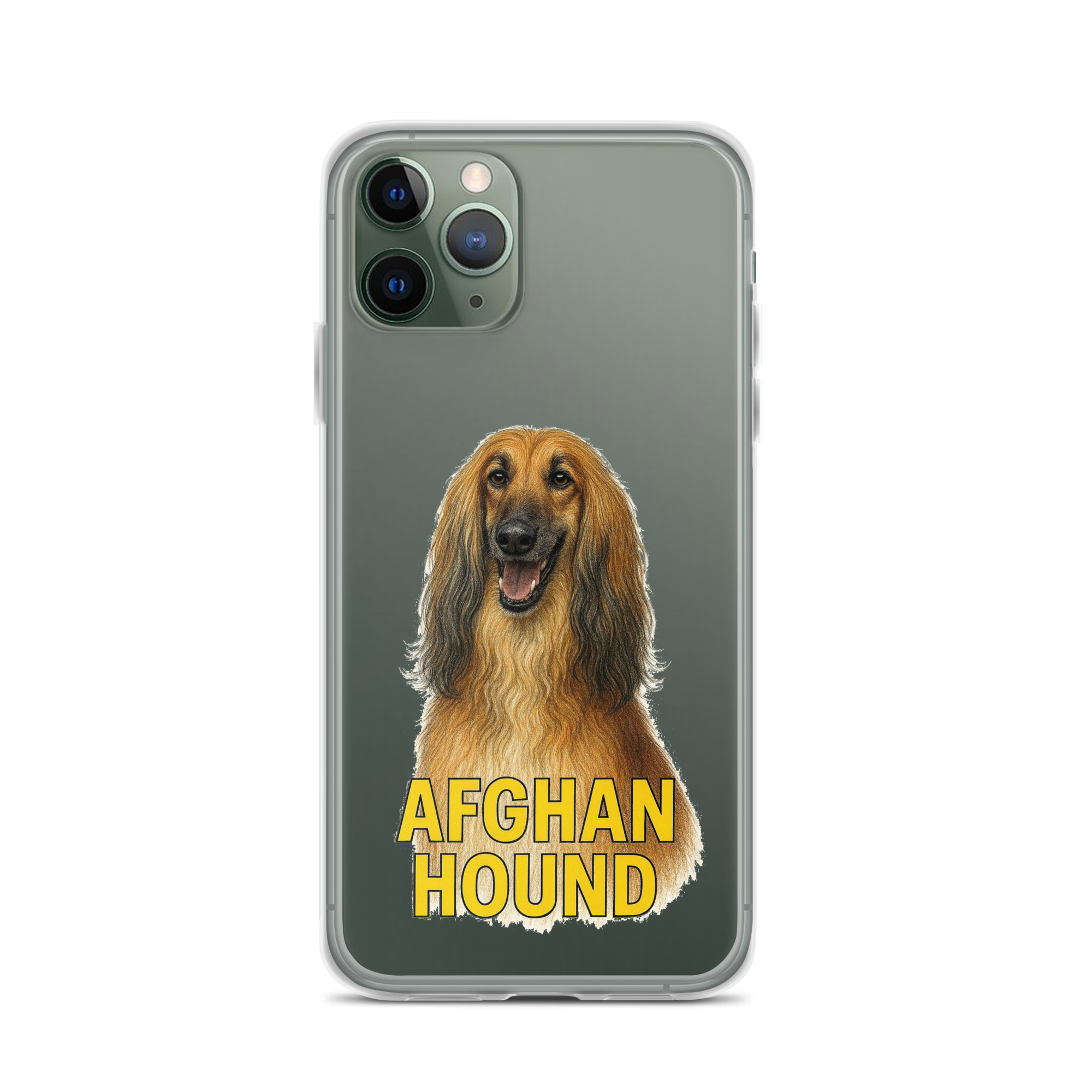 Afghan Hound Clear Case for iPhone