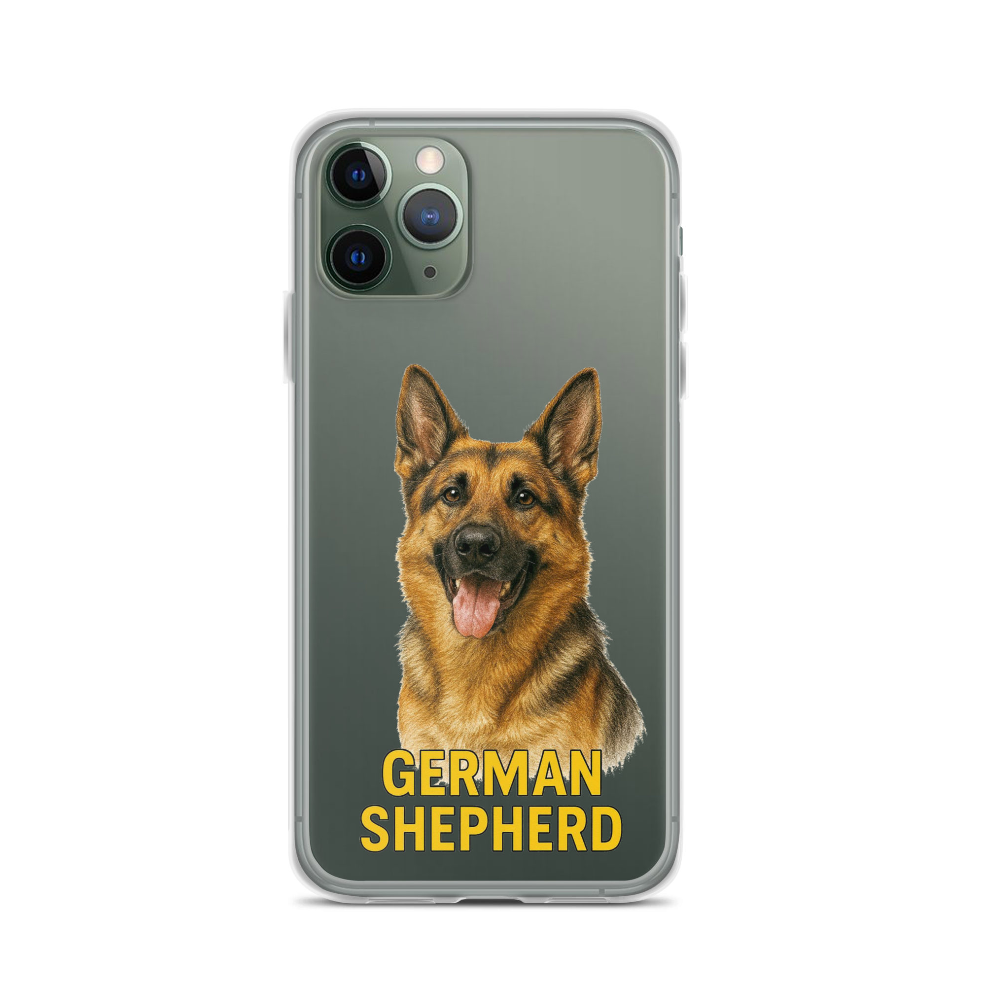 German Shepherd Clear Case for iPhone