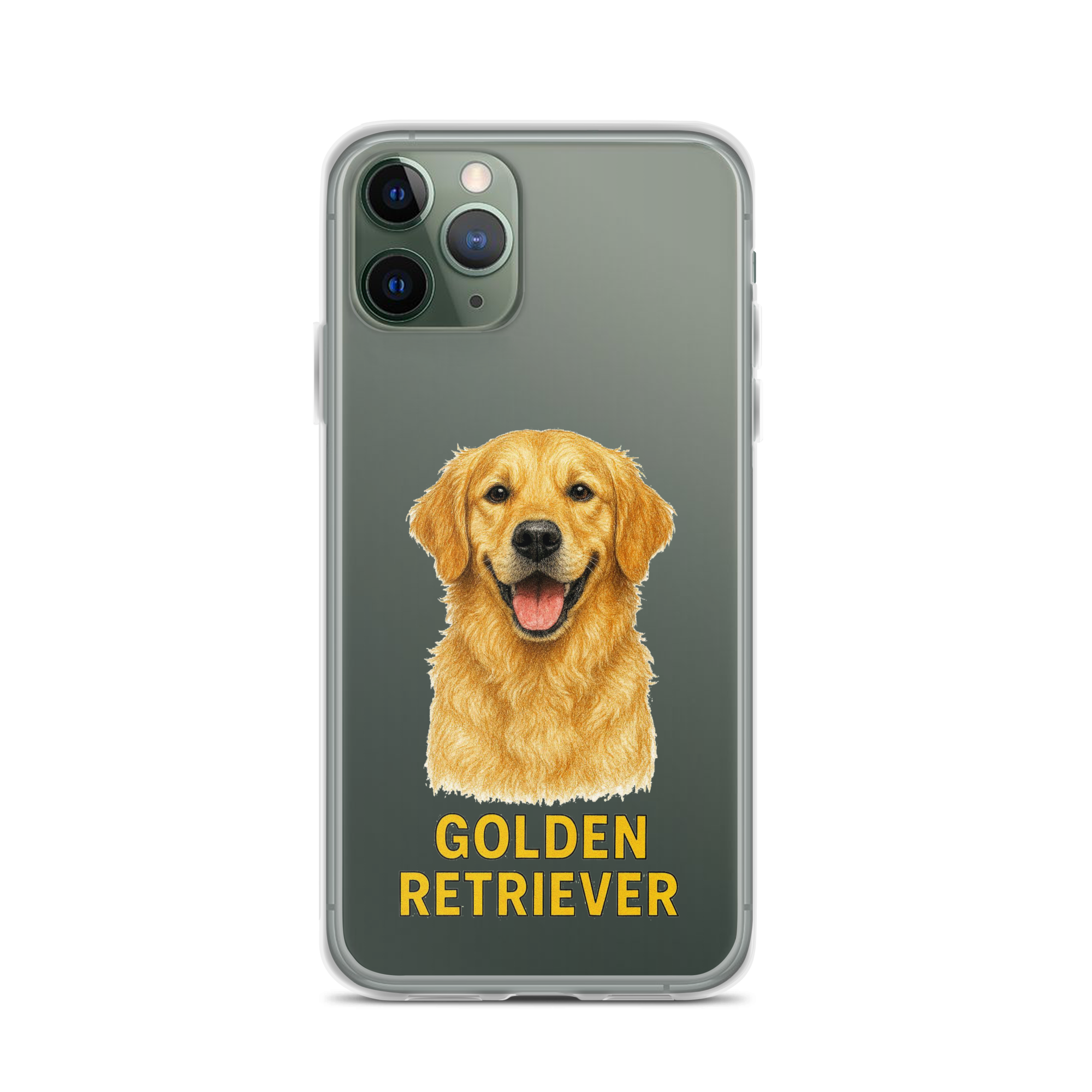 Golden Retriever Clear Case for iPhone