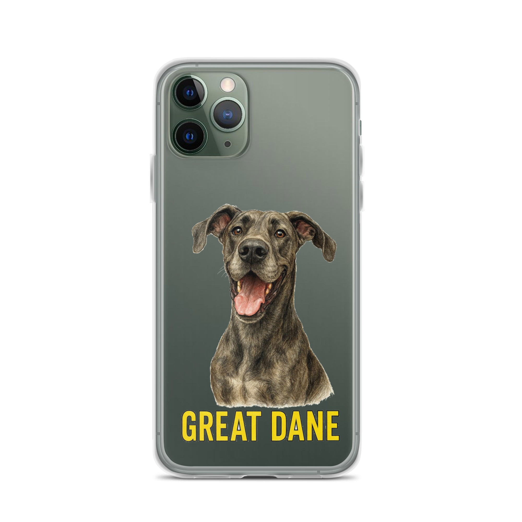 Great Dane Clear Case for iPhone