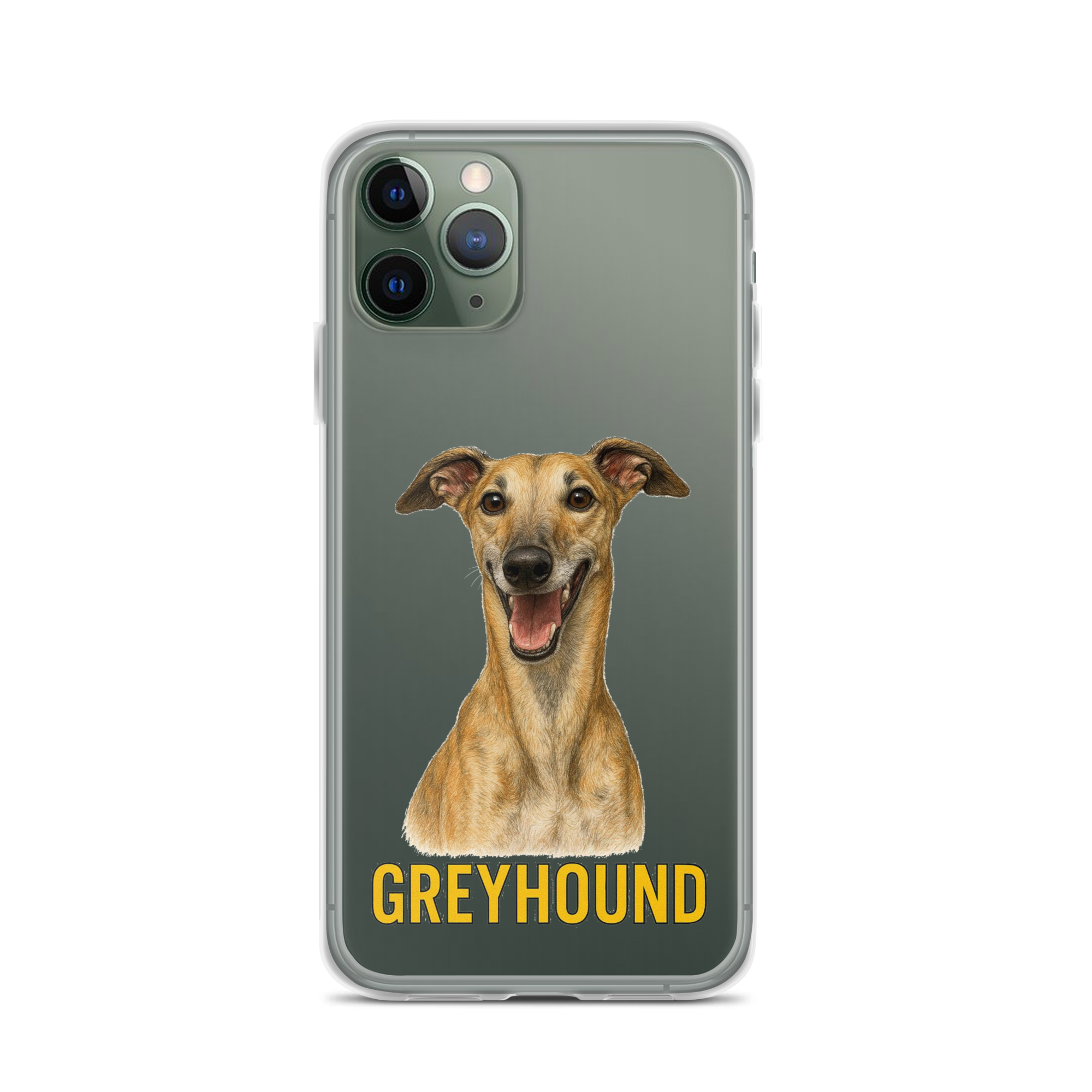 Greyhound Clear Case for iPhone