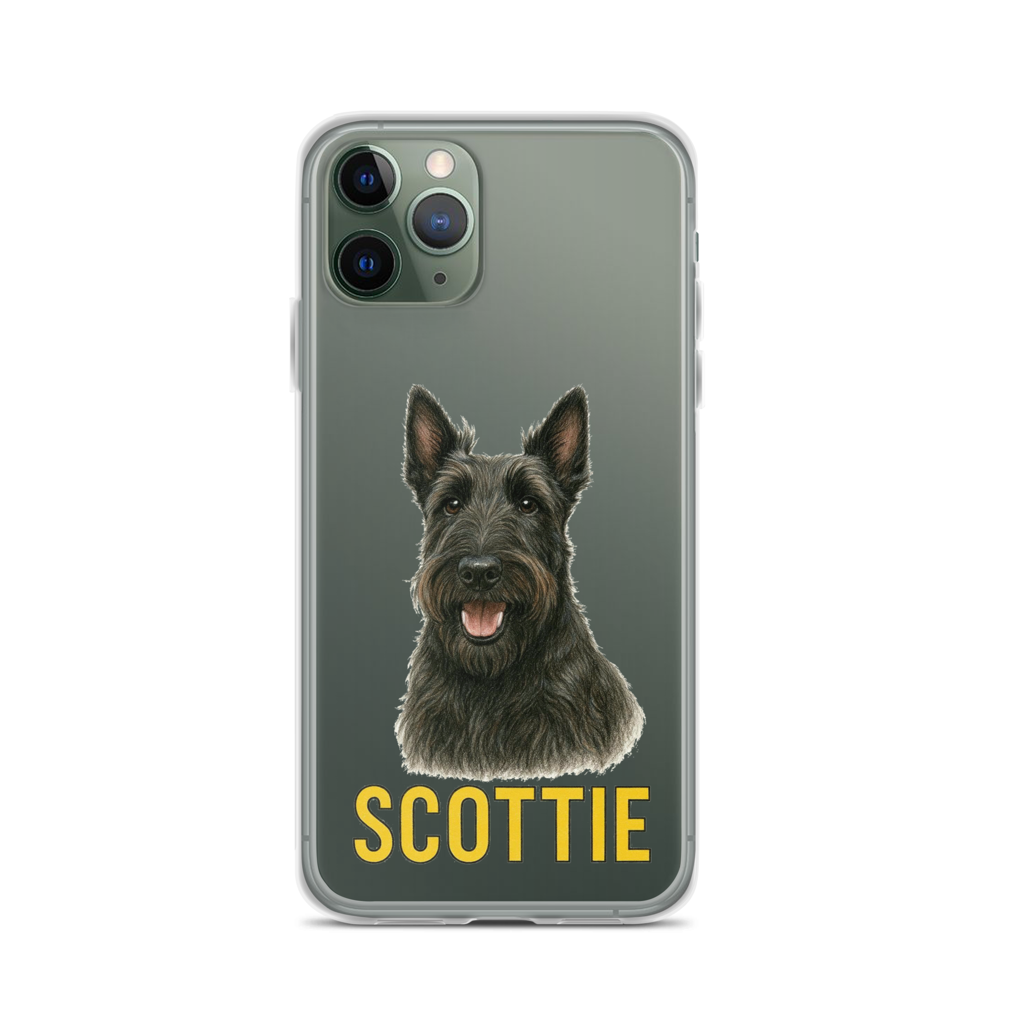 Scottie Clear Case for iPhone