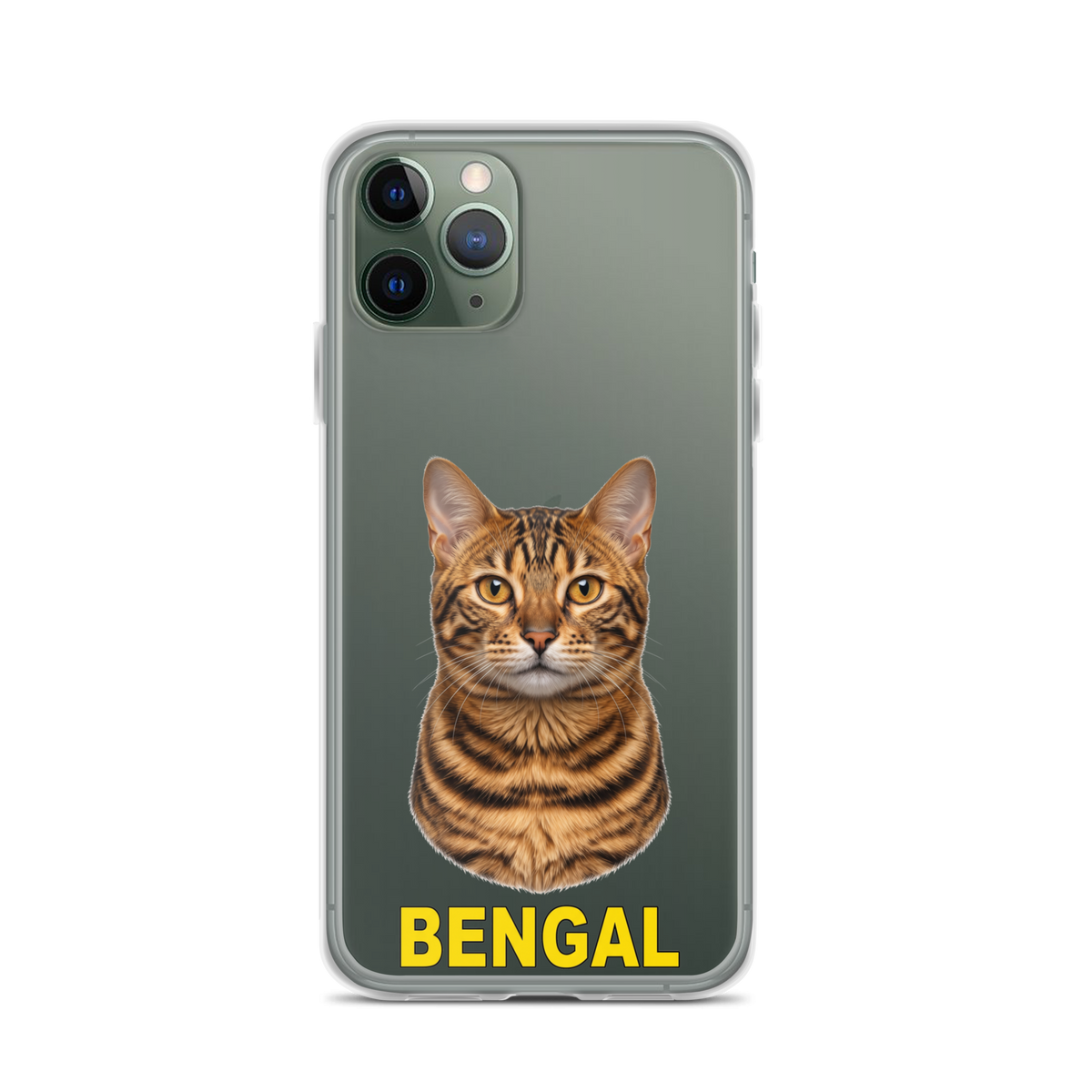 Bengal Cat Clear Case for iPhone®