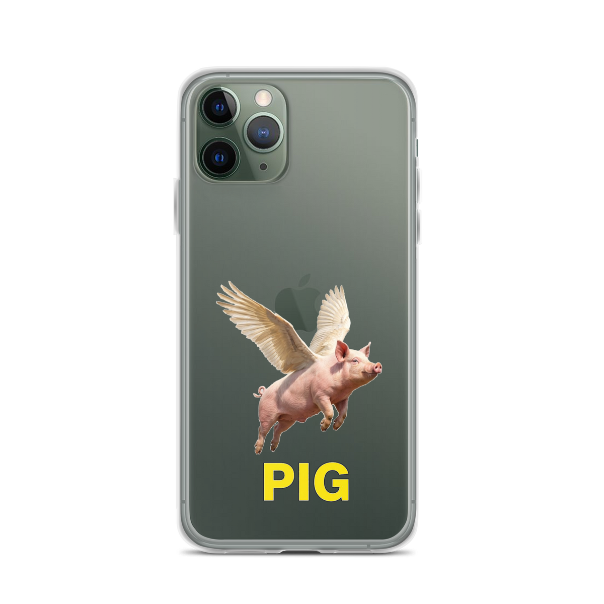 Flying Pig Clear Case for iPhone®