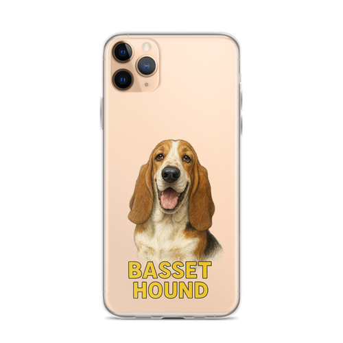 Basset Hound Clear Case for iPhone