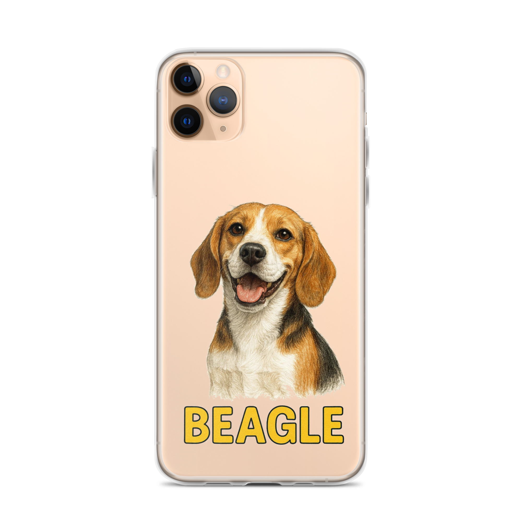 Beagle Clear Case for iPhone