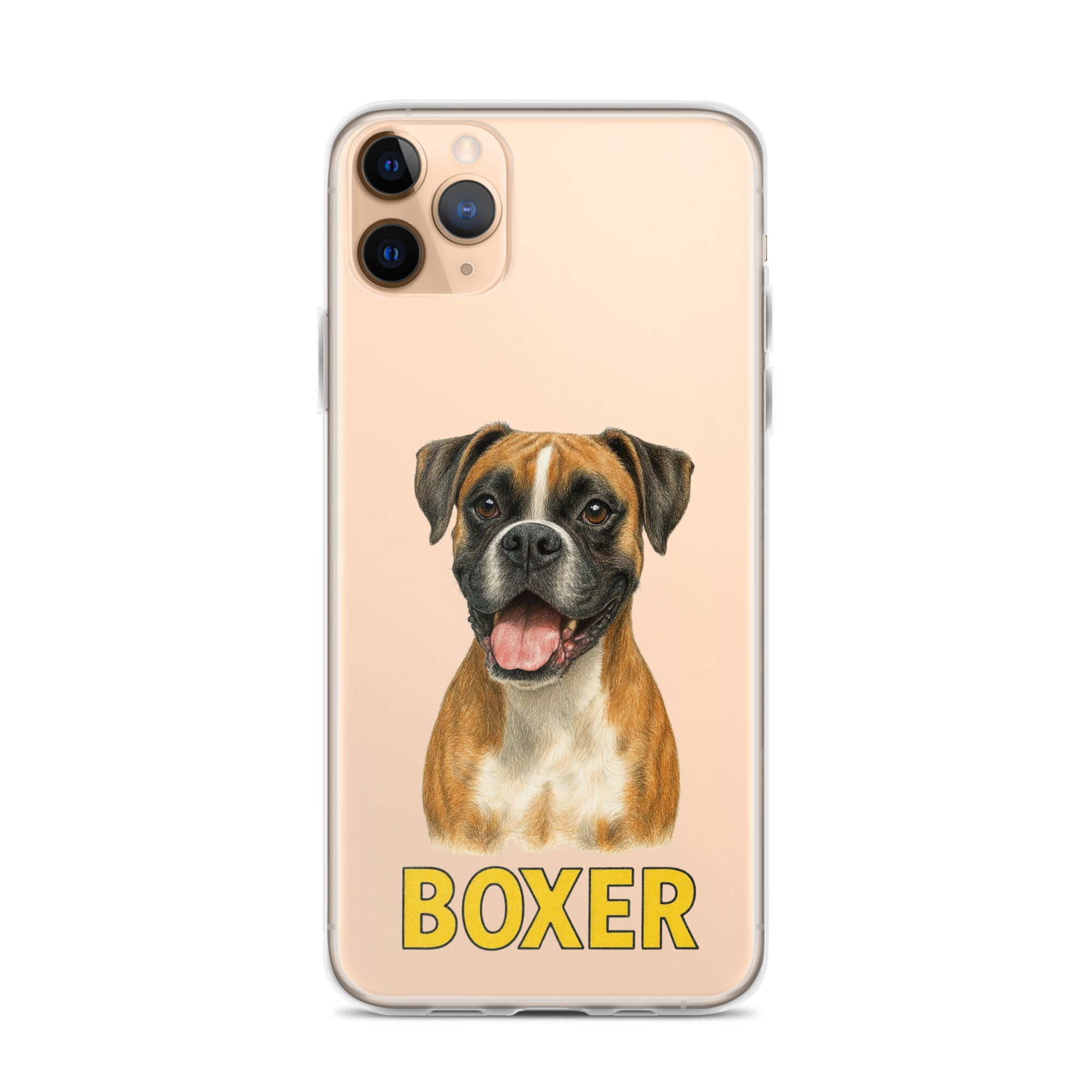 Boxer Clear Case for iPhone