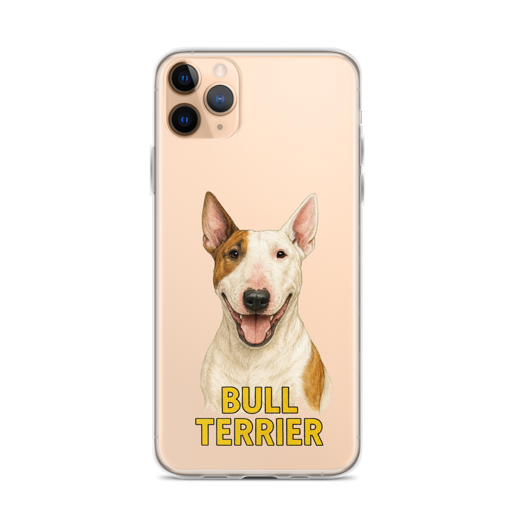 Bull Terrier Clear Case for iPhone