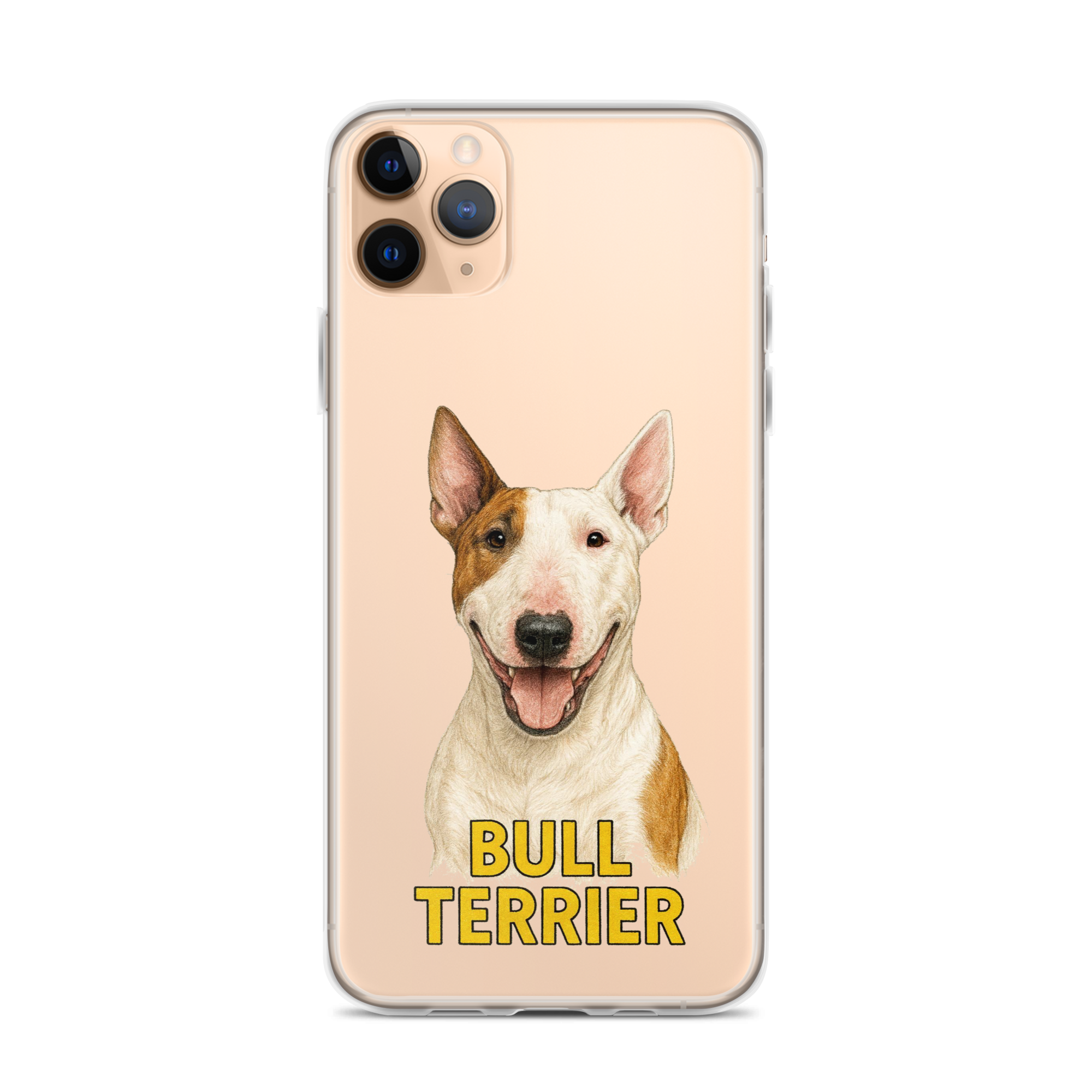 Bull Terrier Clear Case for iPhone