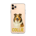 Collie Clear Case for iPhone