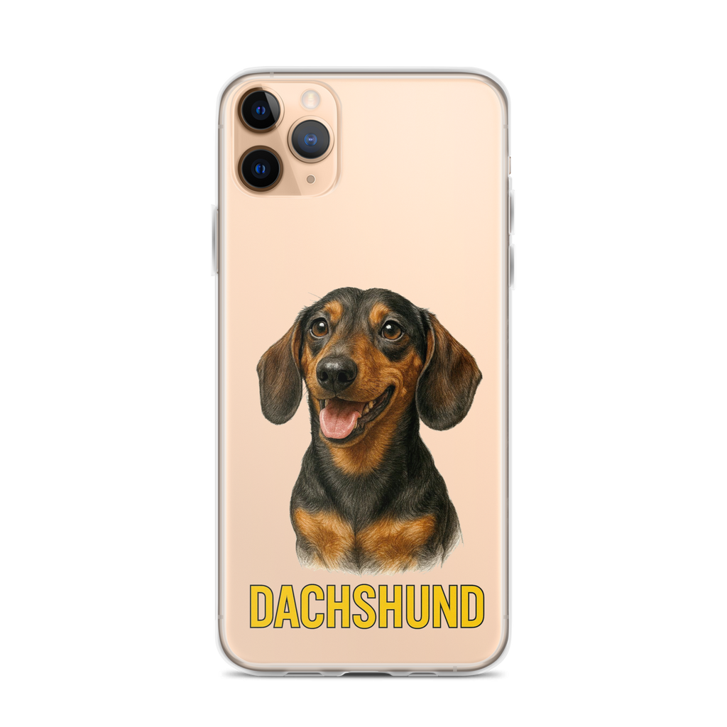 Dachshund Clear Case for iPhone