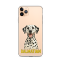 Dalmatian Clear Case for iPhone