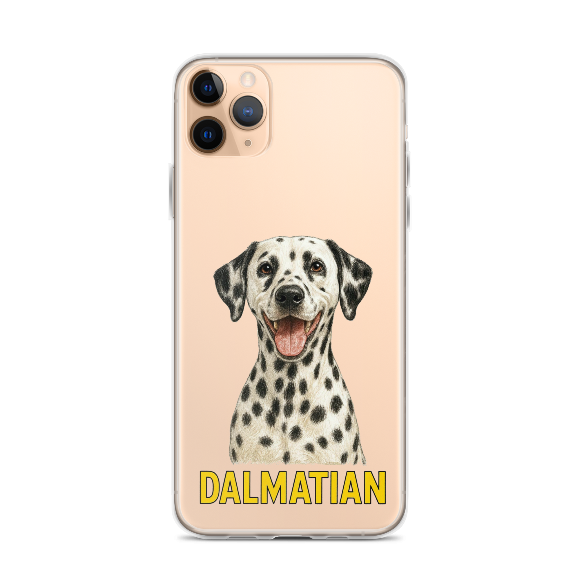 Dalmatian Clear Case for iPhone