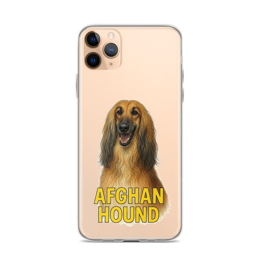 Afghan Hound Clear Case for iPhone