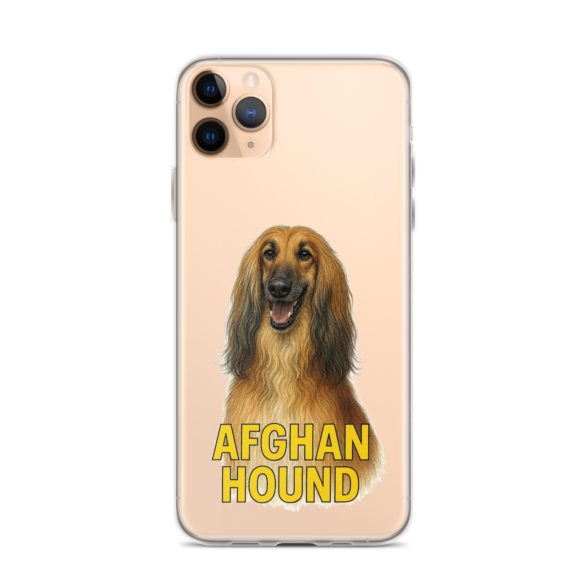 Afghan Hound Clear Case for iPhone