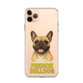 French Bulldog Clear Case for iPhone