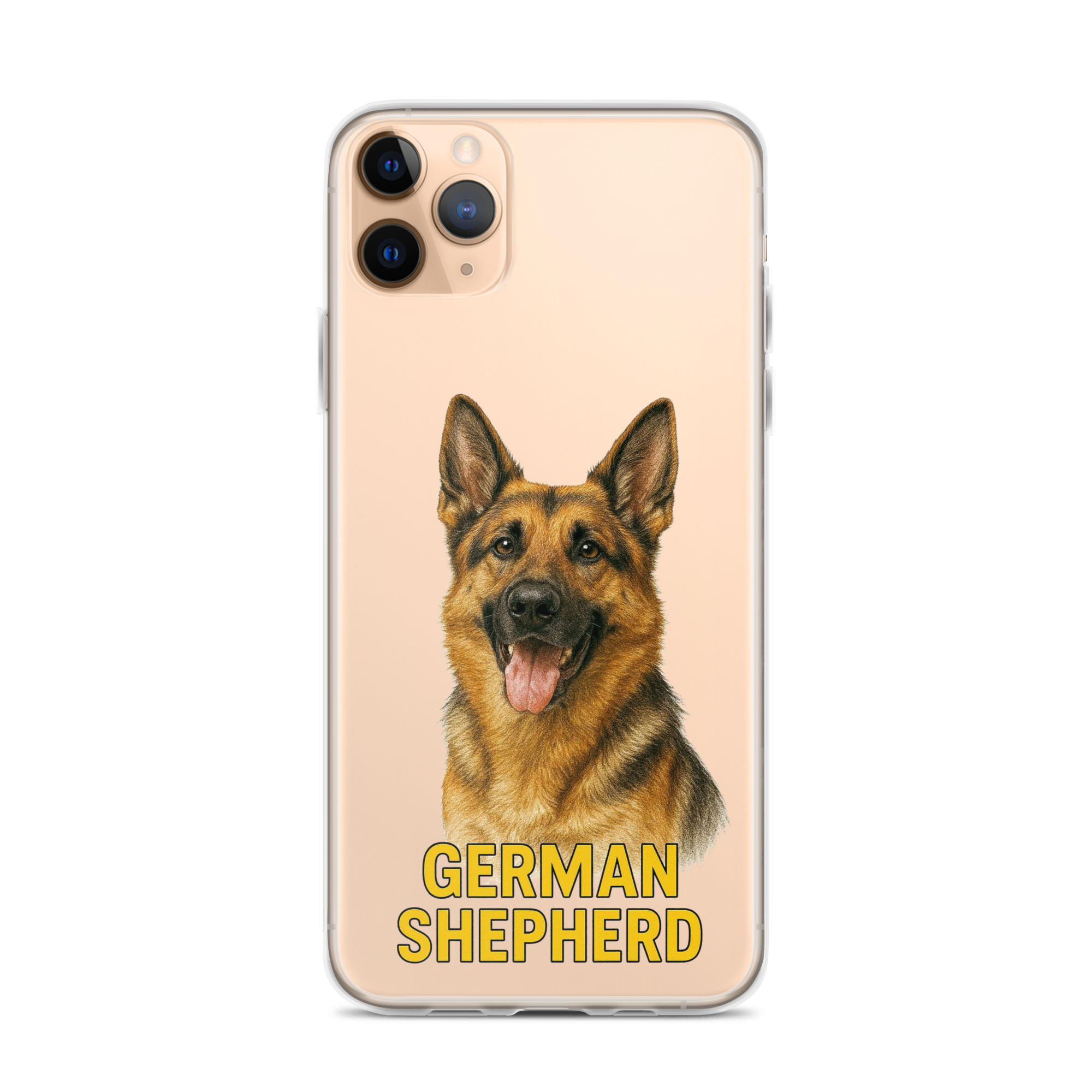 German Shepherd Clear Case for iPhone