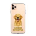 Golden Retriever Clear Case for iPhone