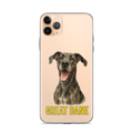 Great Dane Clear Case for iPhone
