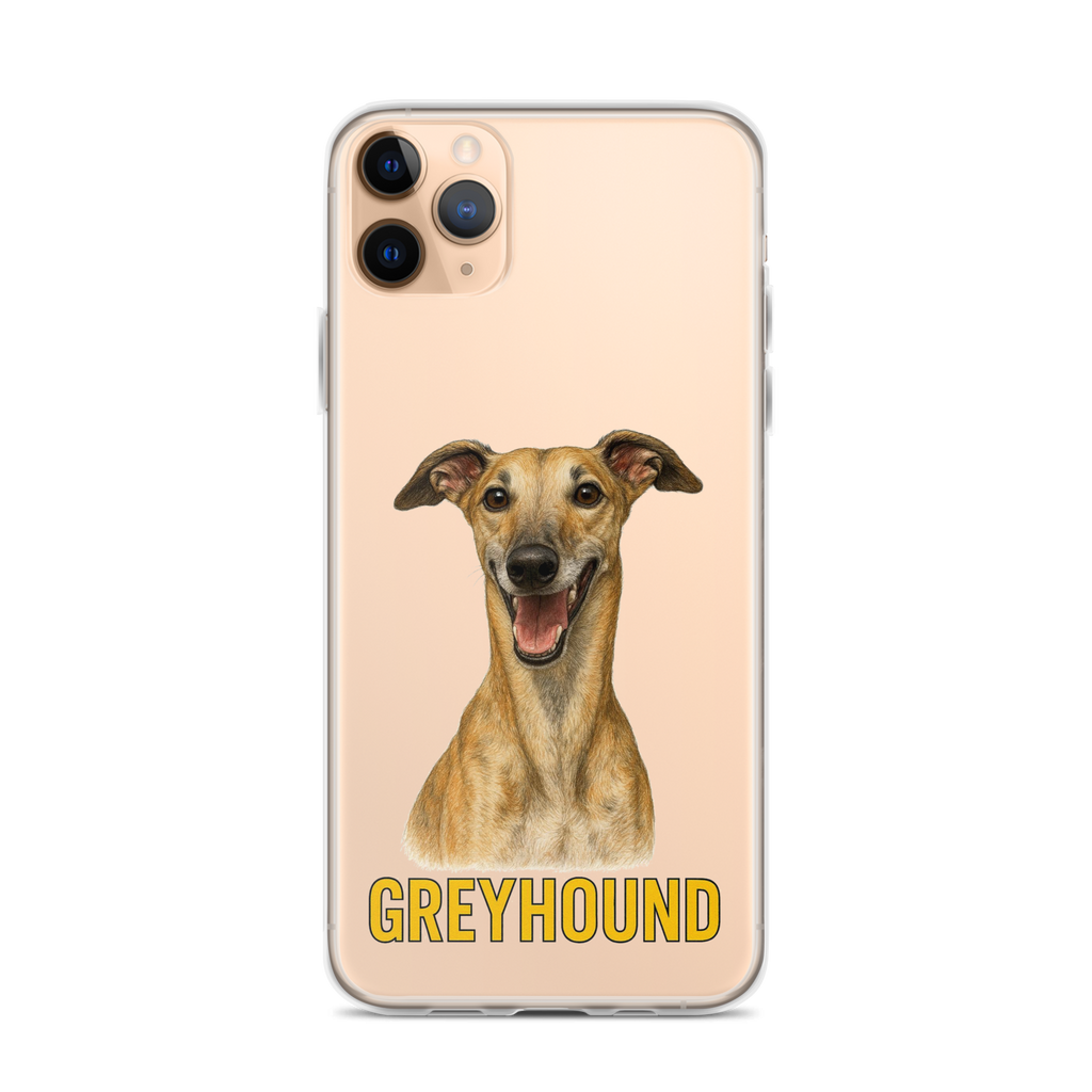 Greyhound Clear Case for iPhone