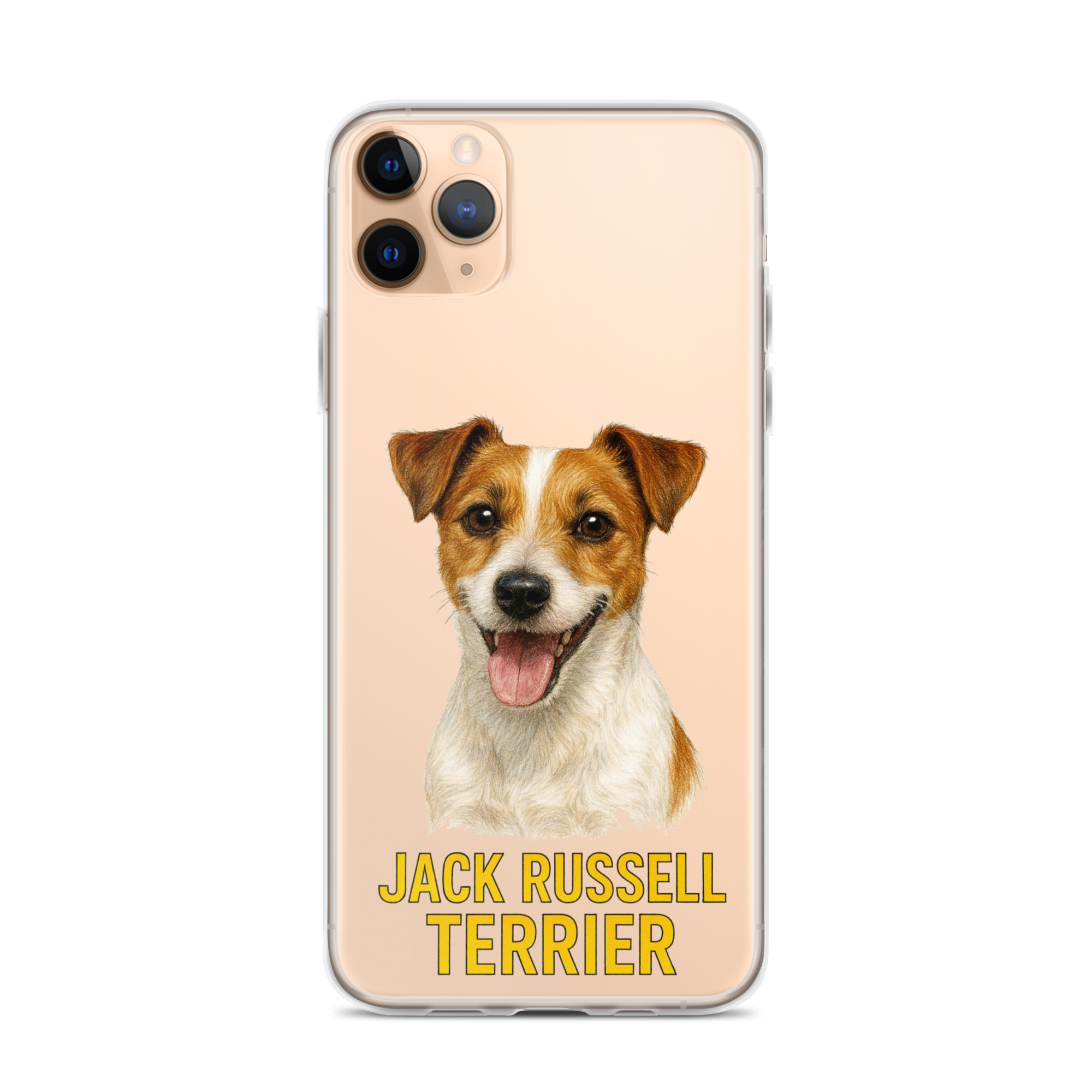 Jack Russell Terrier Clear Case for iPhone