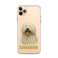 Komondor Clear Case for iPhone