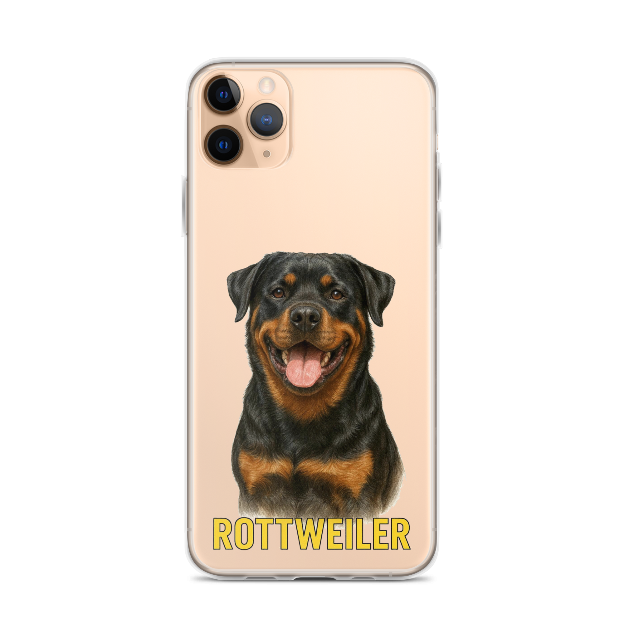 Rottweiler Clear Case for iPhone
