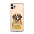 Saint Bernard Clear Case for iPhone