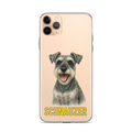 Schnauzer Clear Case for iPhone