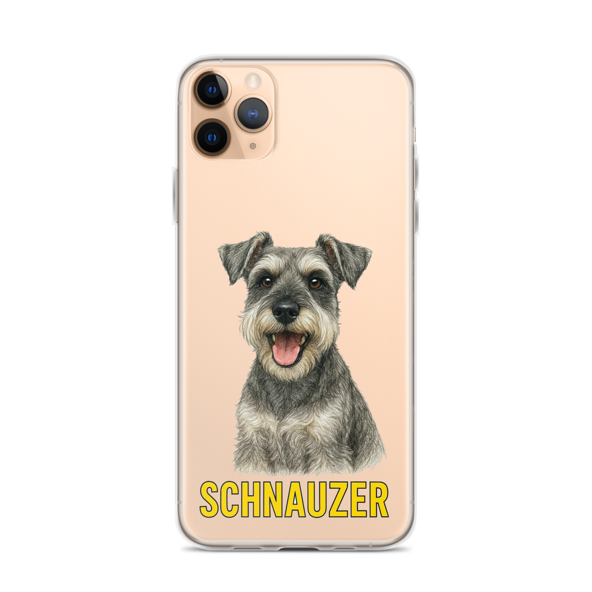 Schnauzer Clear Case for iPhone