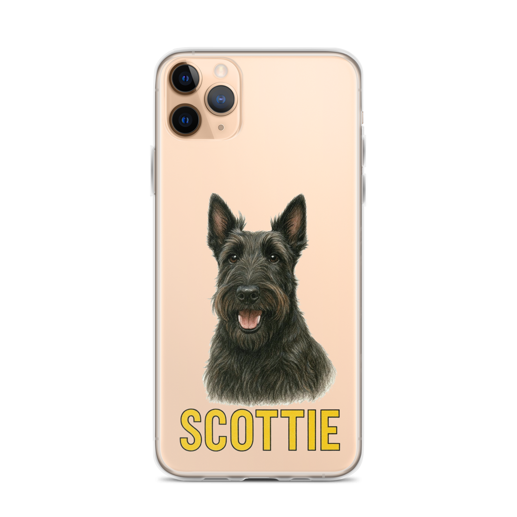 Scottie Clear Case for iPhone