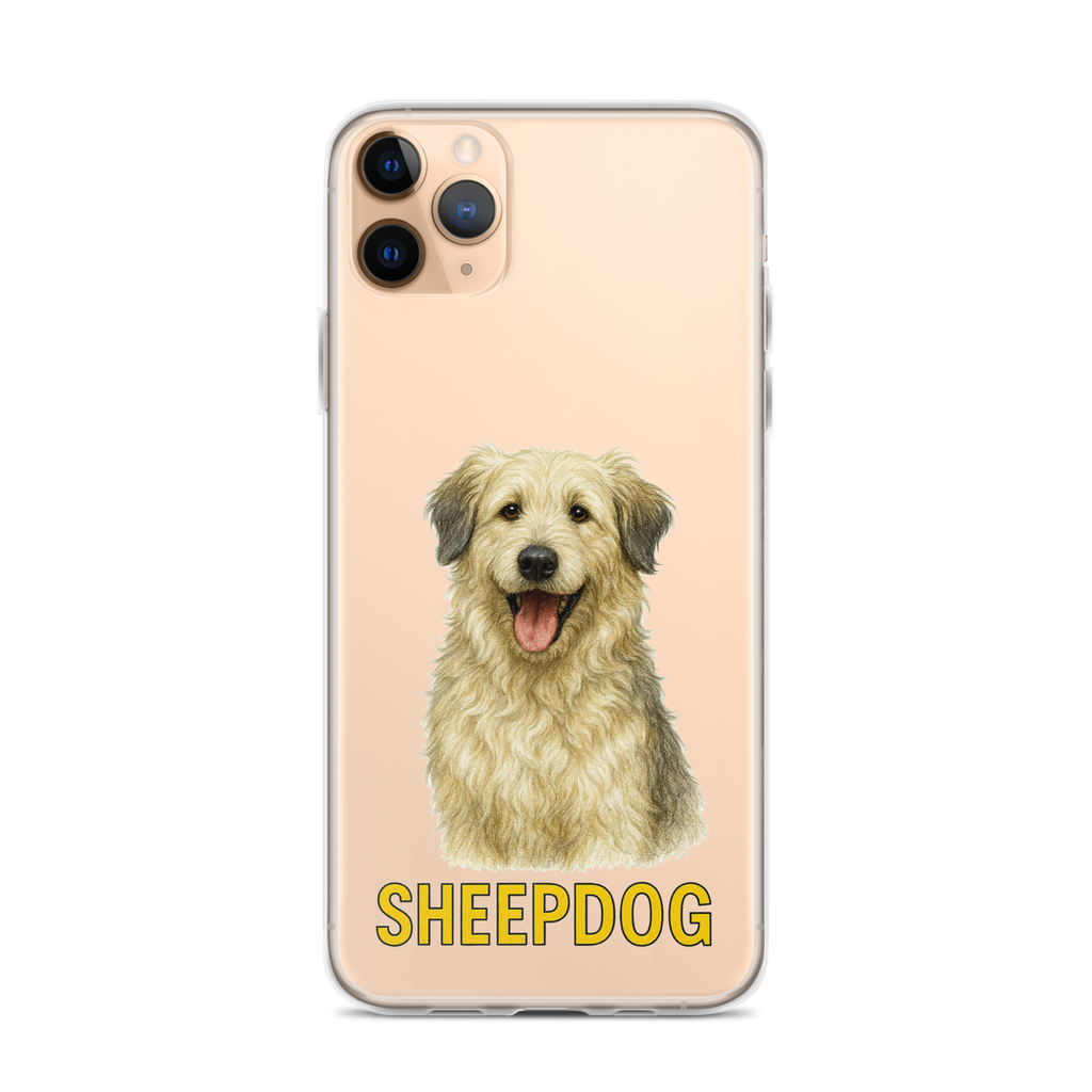 Sheepdog Clear Case for iPhone
