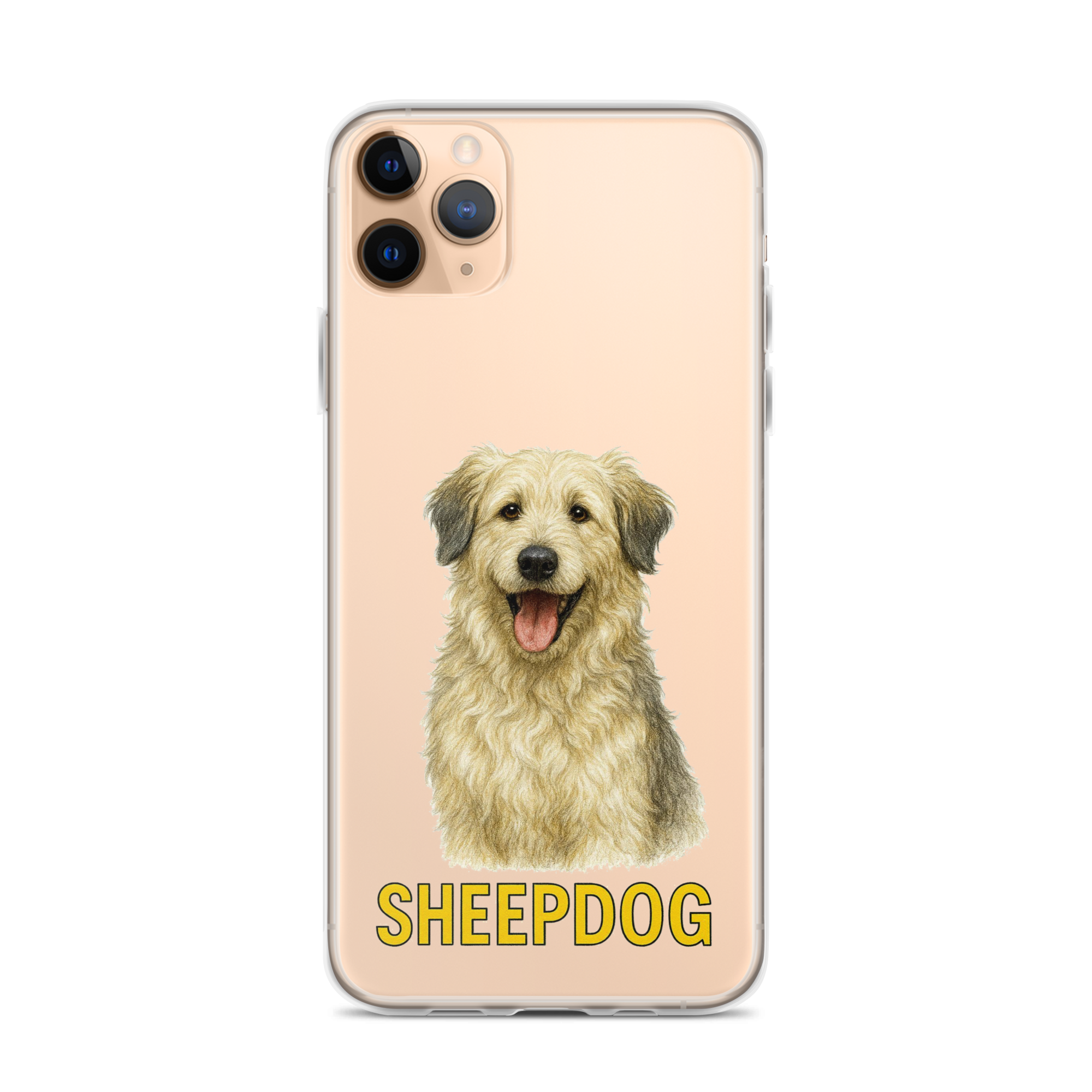 Sheepdog Clear Case for iPhone