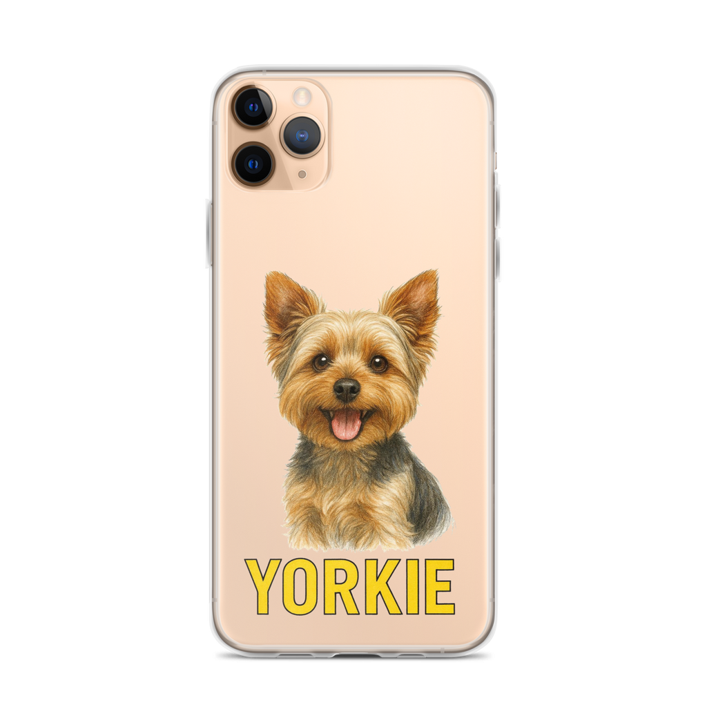 Yorkie Clear Case for iPhone