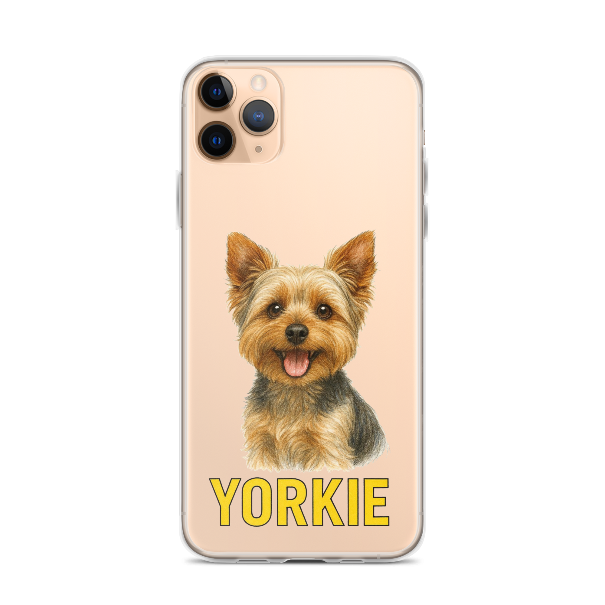 Yorkie Clear Case for iPhone