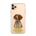 German Shorthaired Pointer Clear Case for iPhone