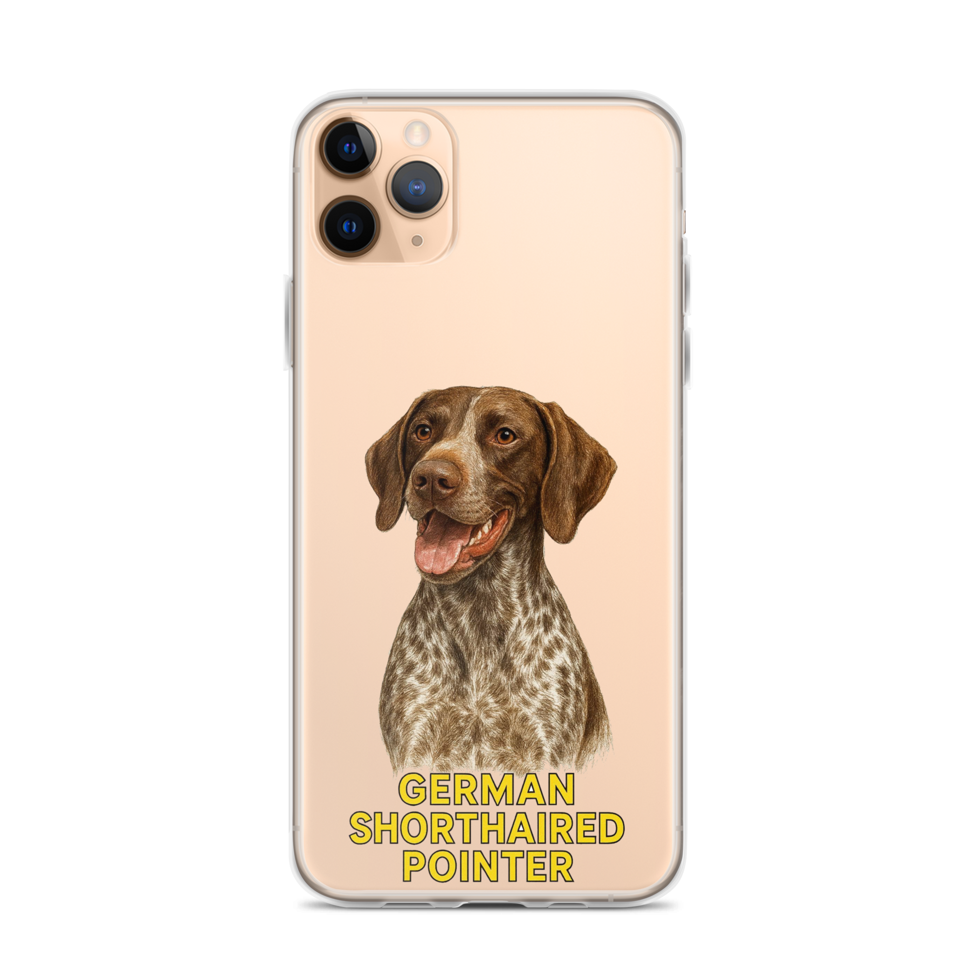 German Shorthaired Pointer Clear Case for iPhone