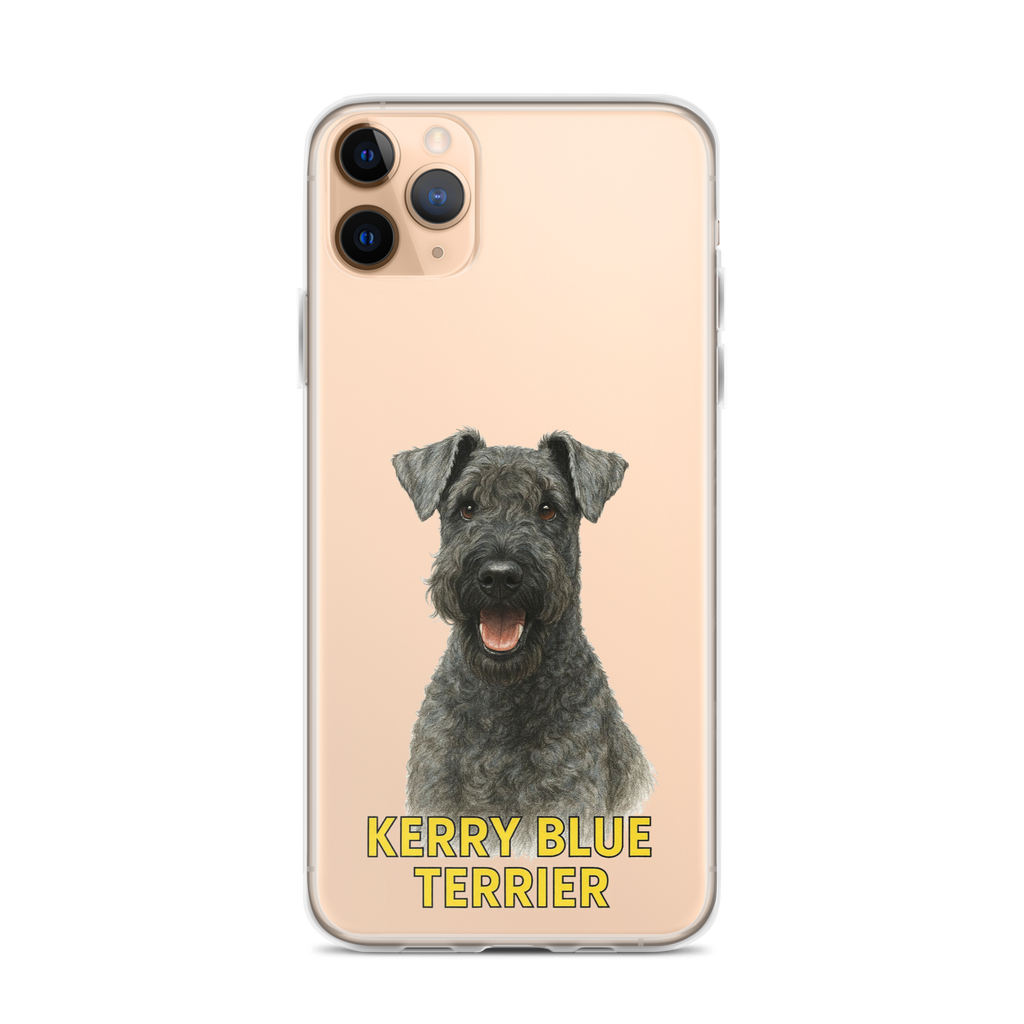 Kerry Blue Terrier Clear Case for iPhone