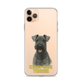 Kerry Blue Terrier Clear Case for iPhone