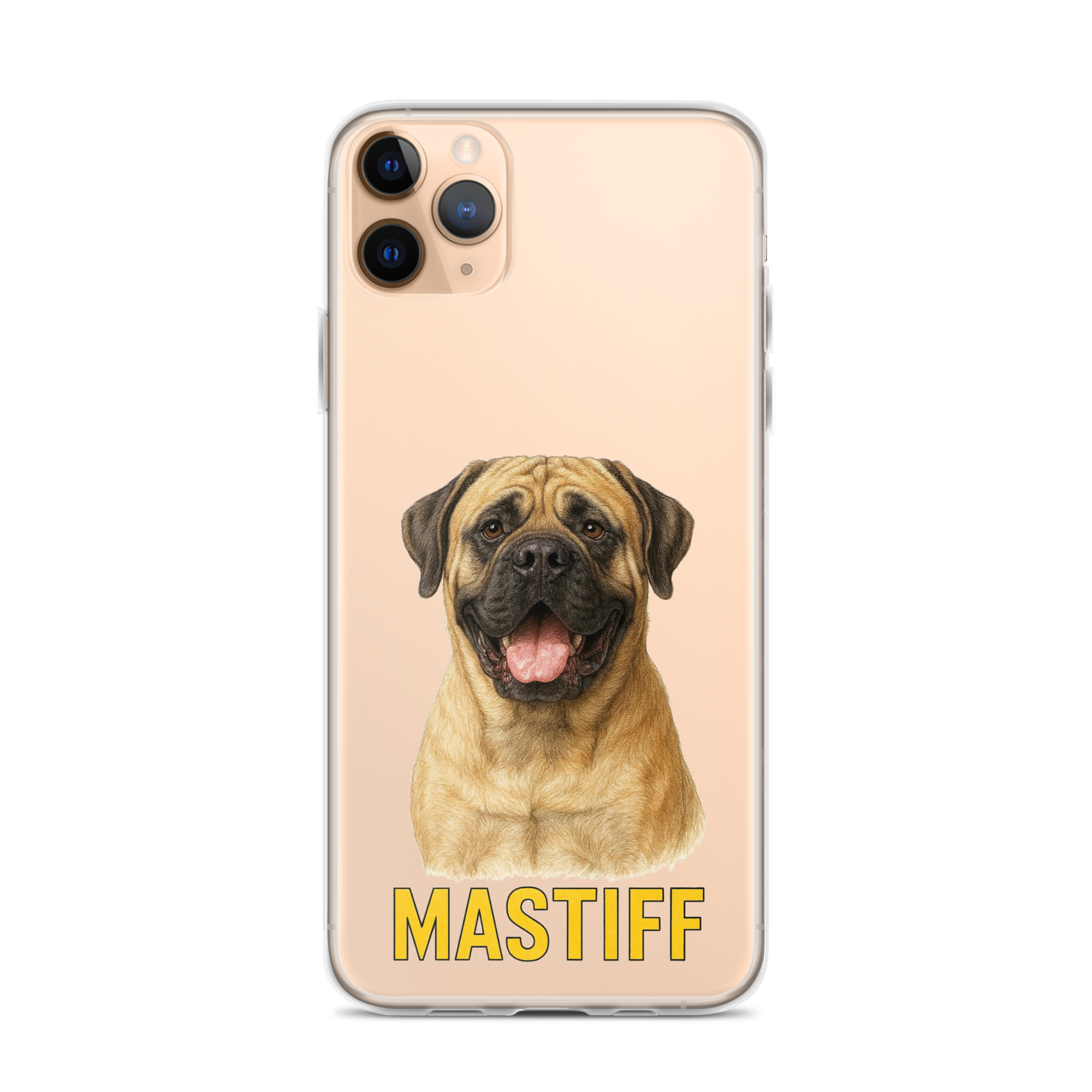 Mastiff Clear Case for iPhone