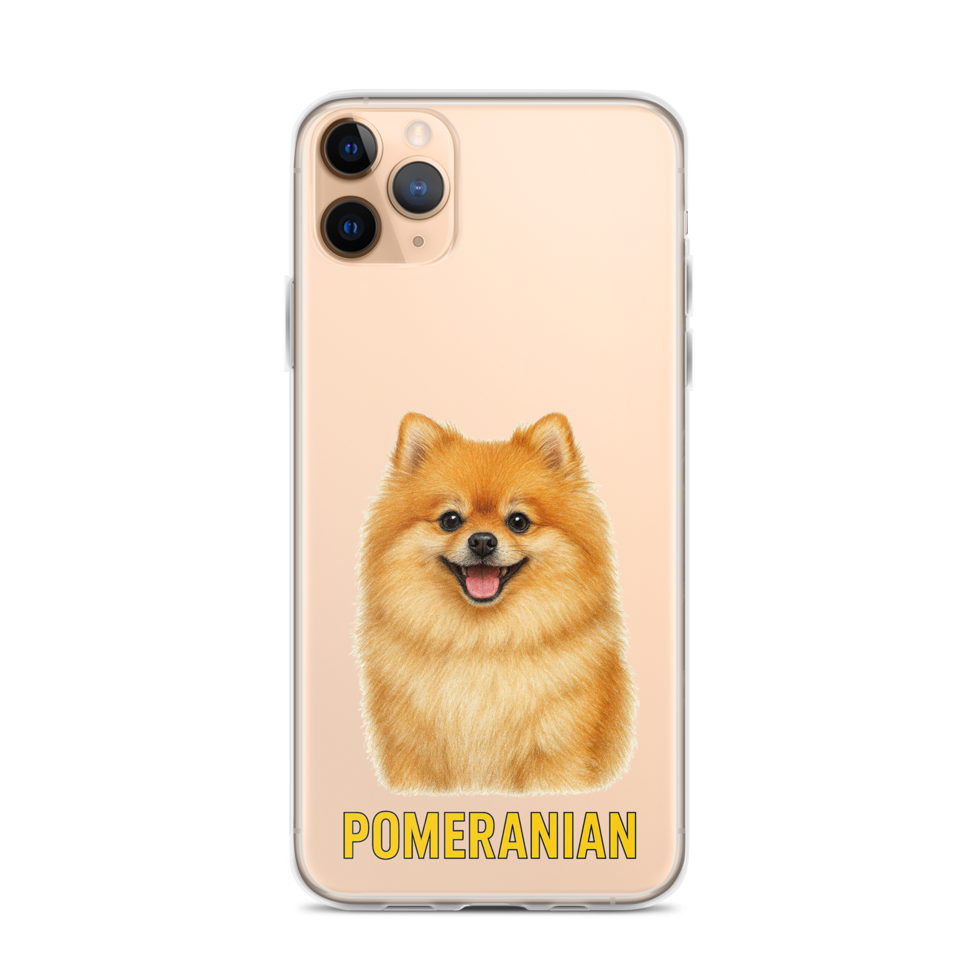 Pomeranian Clear Case for iPhone