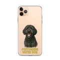 Portuguese Water Dog Clear Case for iPhone