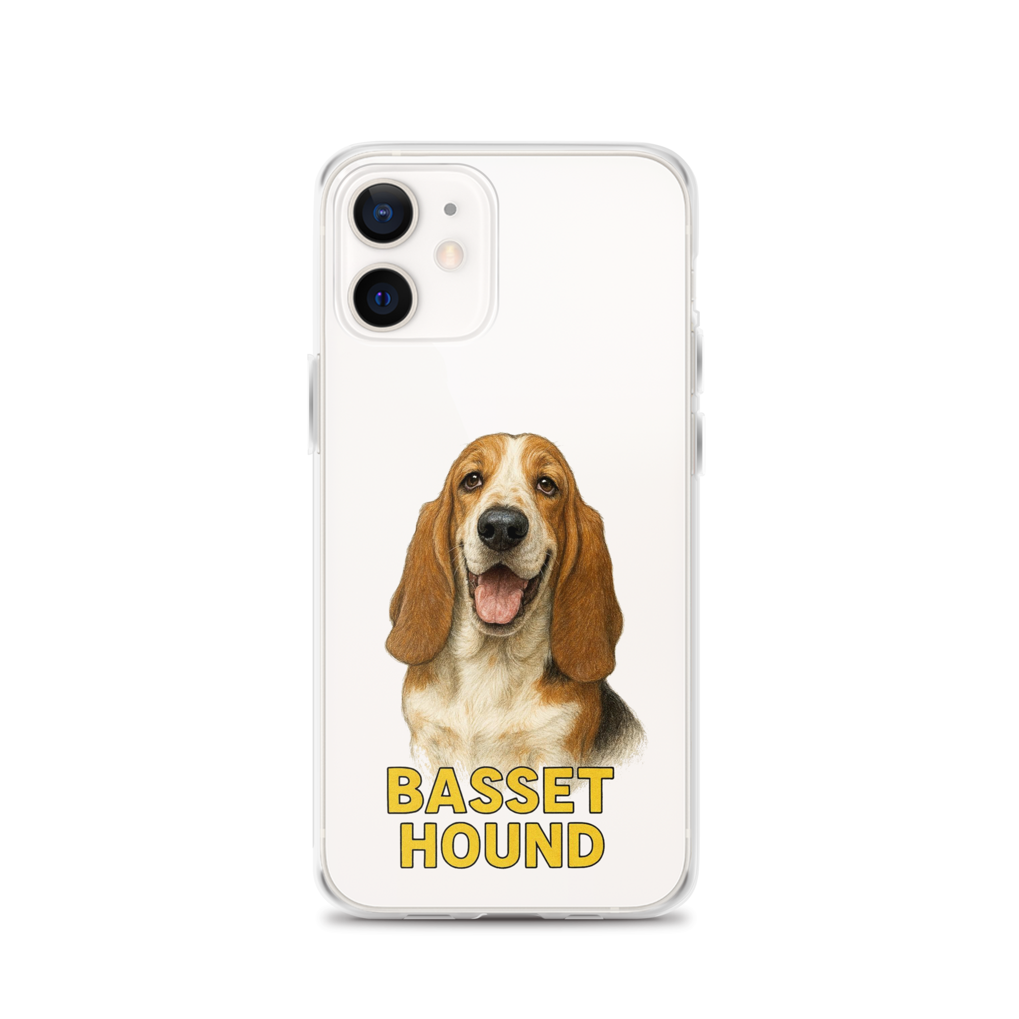 Basset Hound Clear Case for iPhone