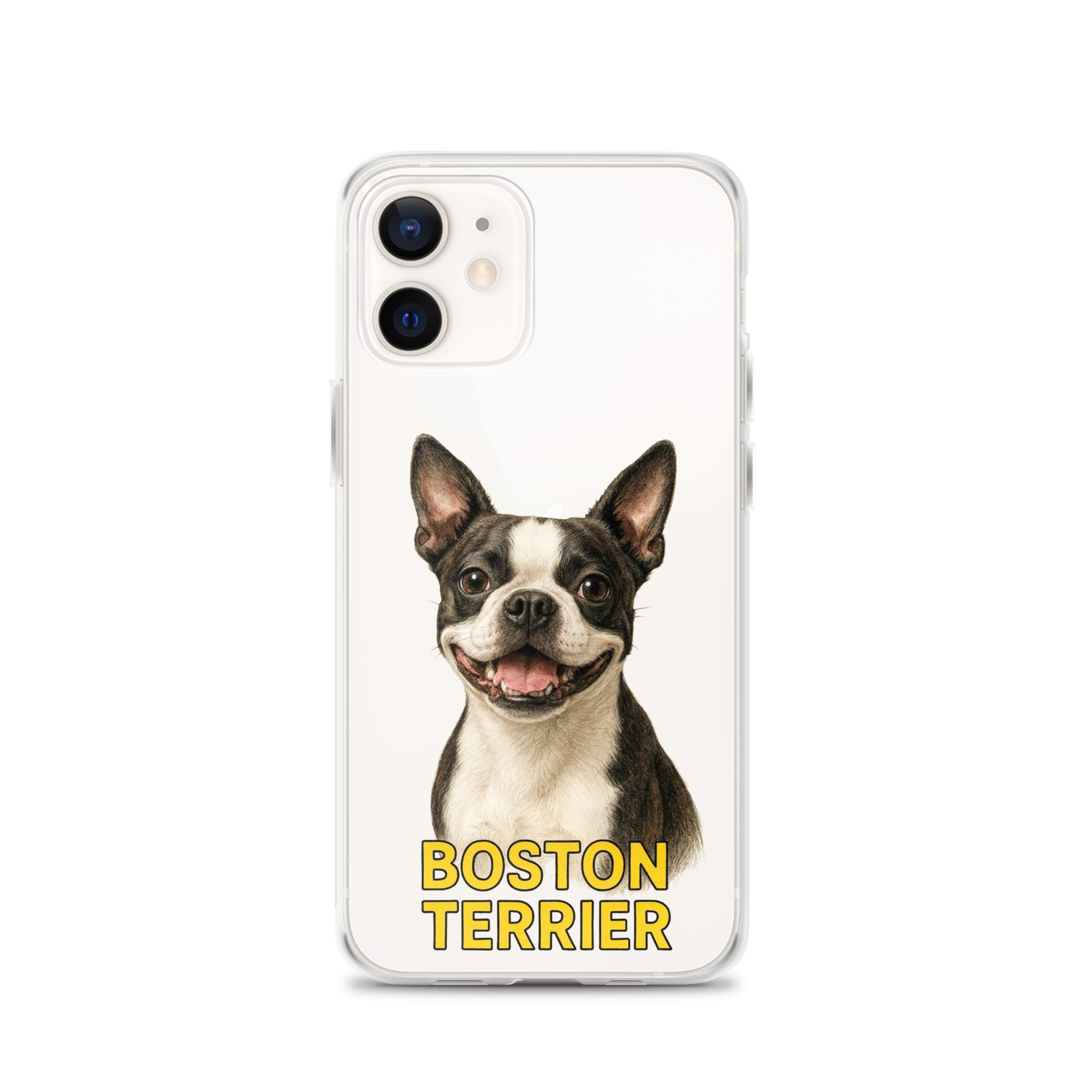 Boston Terrier Clear Case for iPhone