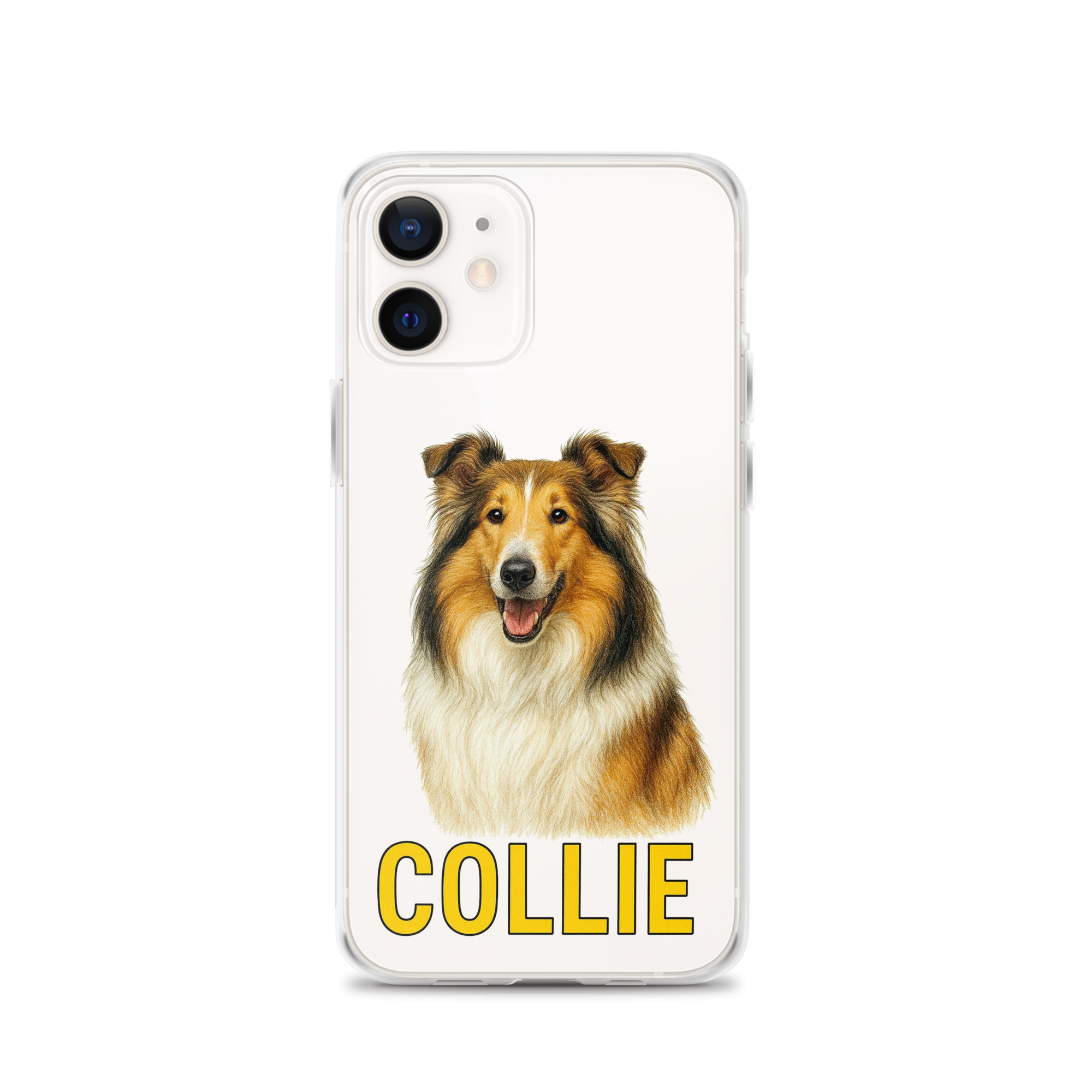 Collie Clear Case for iPhone