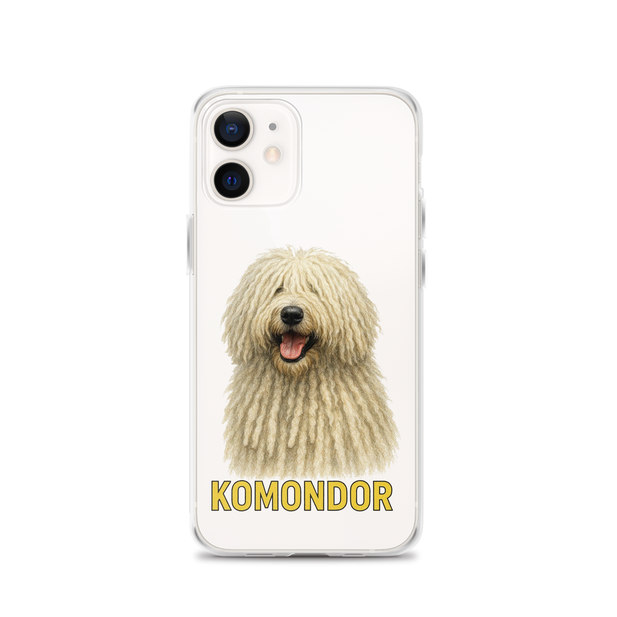 Komondor Clear Case for iPhone